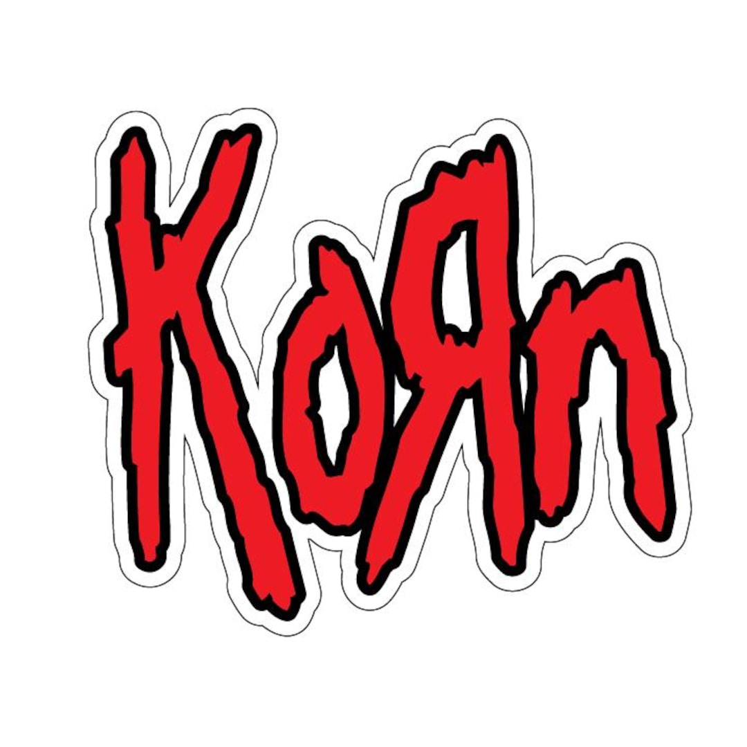 Korn, Korn Band, Korn Sticker, Retro, Vintage, Classic, Laptop Sticker ...