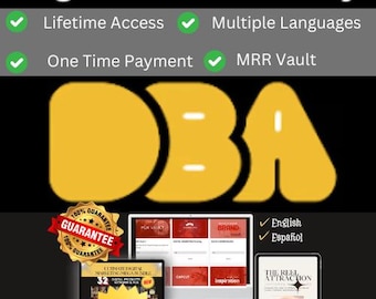 Digital Boss Akademie Band 2 | DBA-Digital Marketing Kurs | Passives Einkommen Online | Master Weiterverkaufsrechte | Digitale Produkte mit MRR
