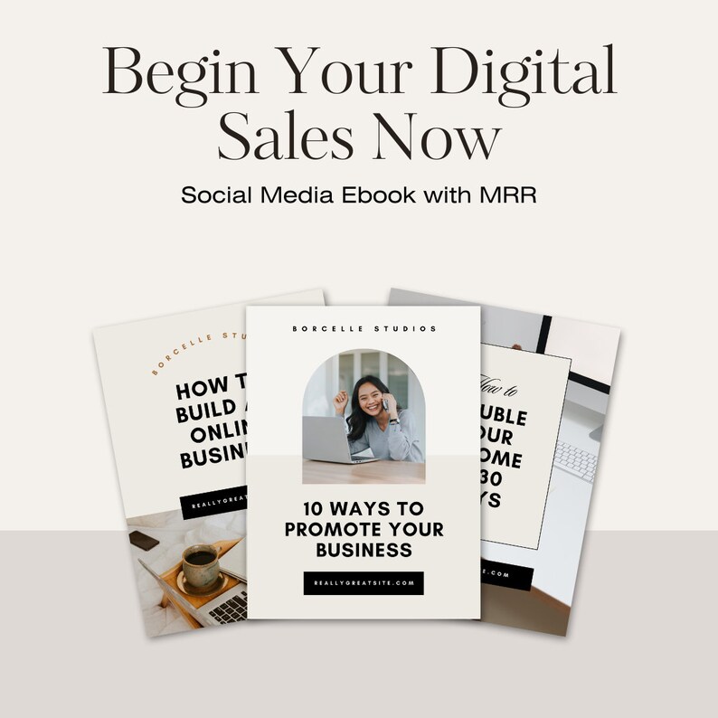 How to Create and Sell Digital Products. A Done for You Content ...