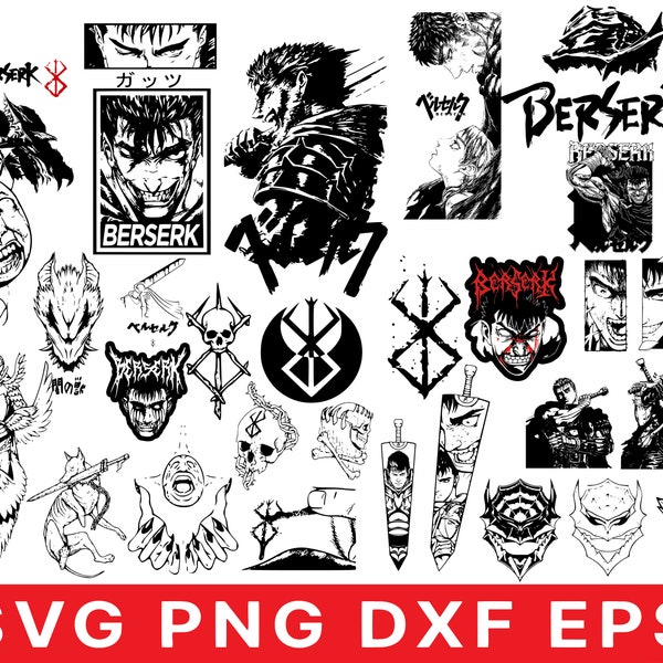 Berserk Svg Png Dfx Eps Anime Svg Dfx Eps Png Berserk