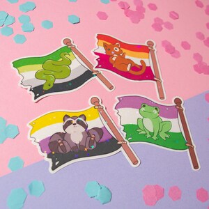 Jmkcoz 1000 PCS Gay Pride Stickers, LGBTQ Pride Flag Stickers Pride Rainbow Stickers