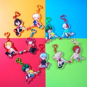 Magnetic Mix & Match My Hero Academia Couple Charms