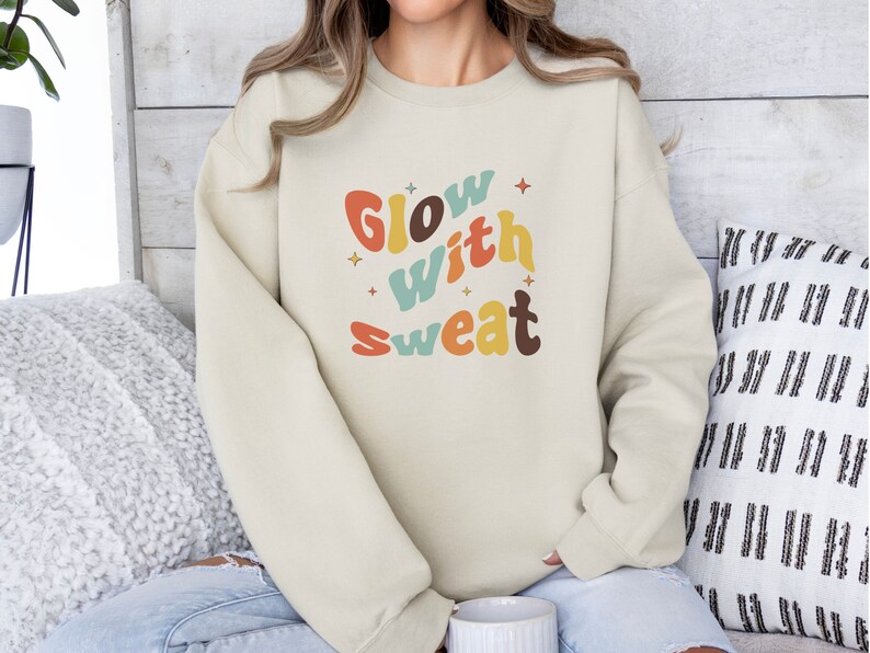 Fitness and Workout Lover Sweatshirt, Gym Clothes for Her, Skeleton