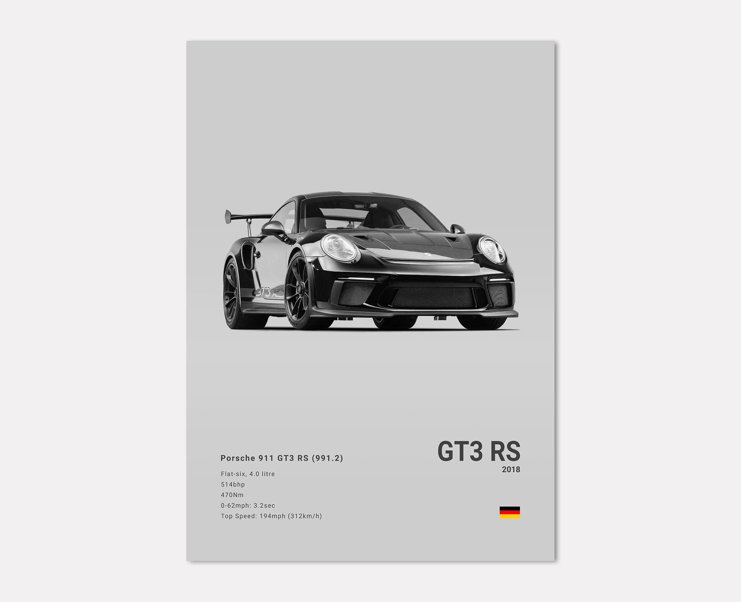 911 GT3 RS (991.2) Poster Print | Wall Art | Car Photography - Etsy