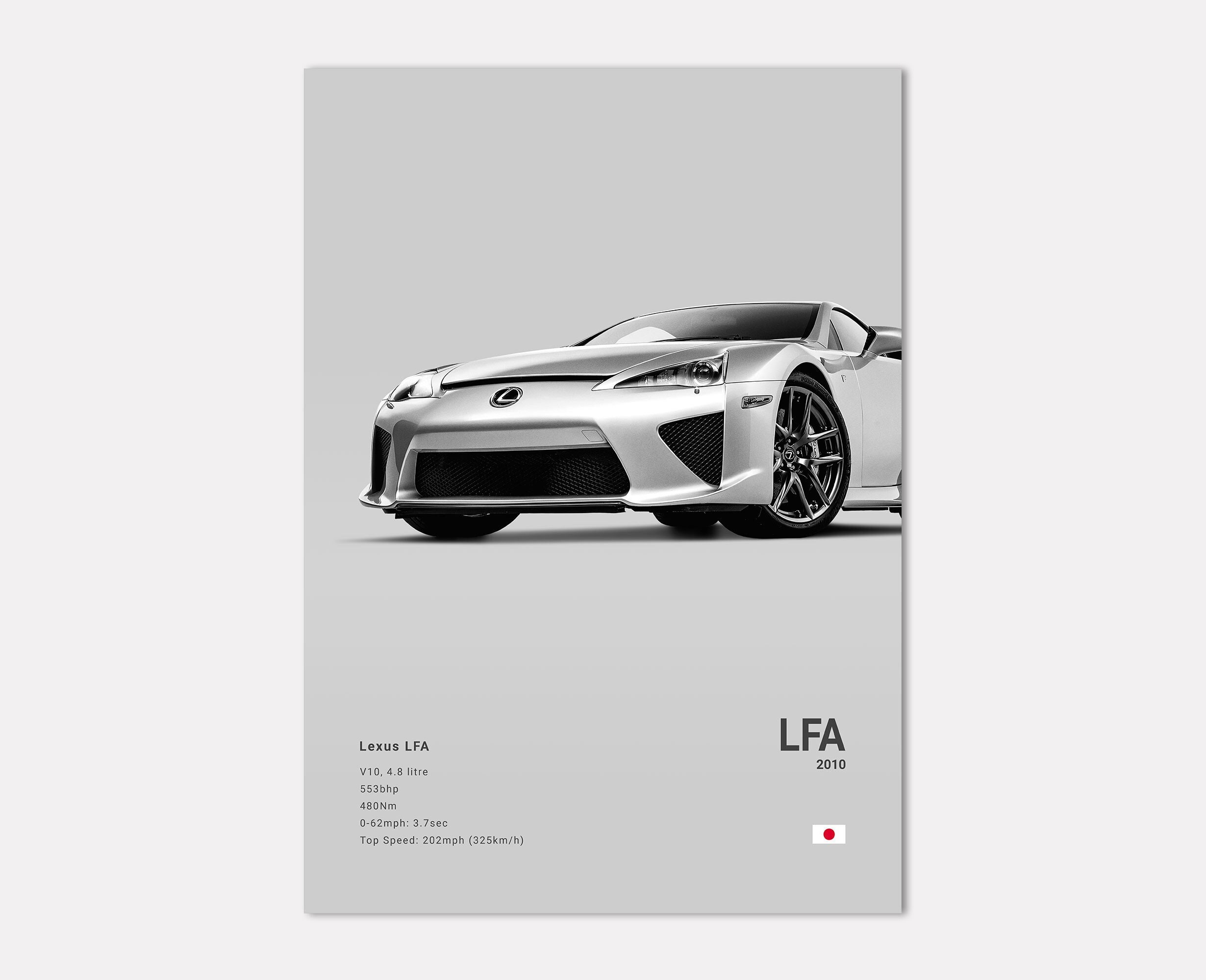 Lexus LFA Poster Print | Wall Art | Car Photography - Etsy