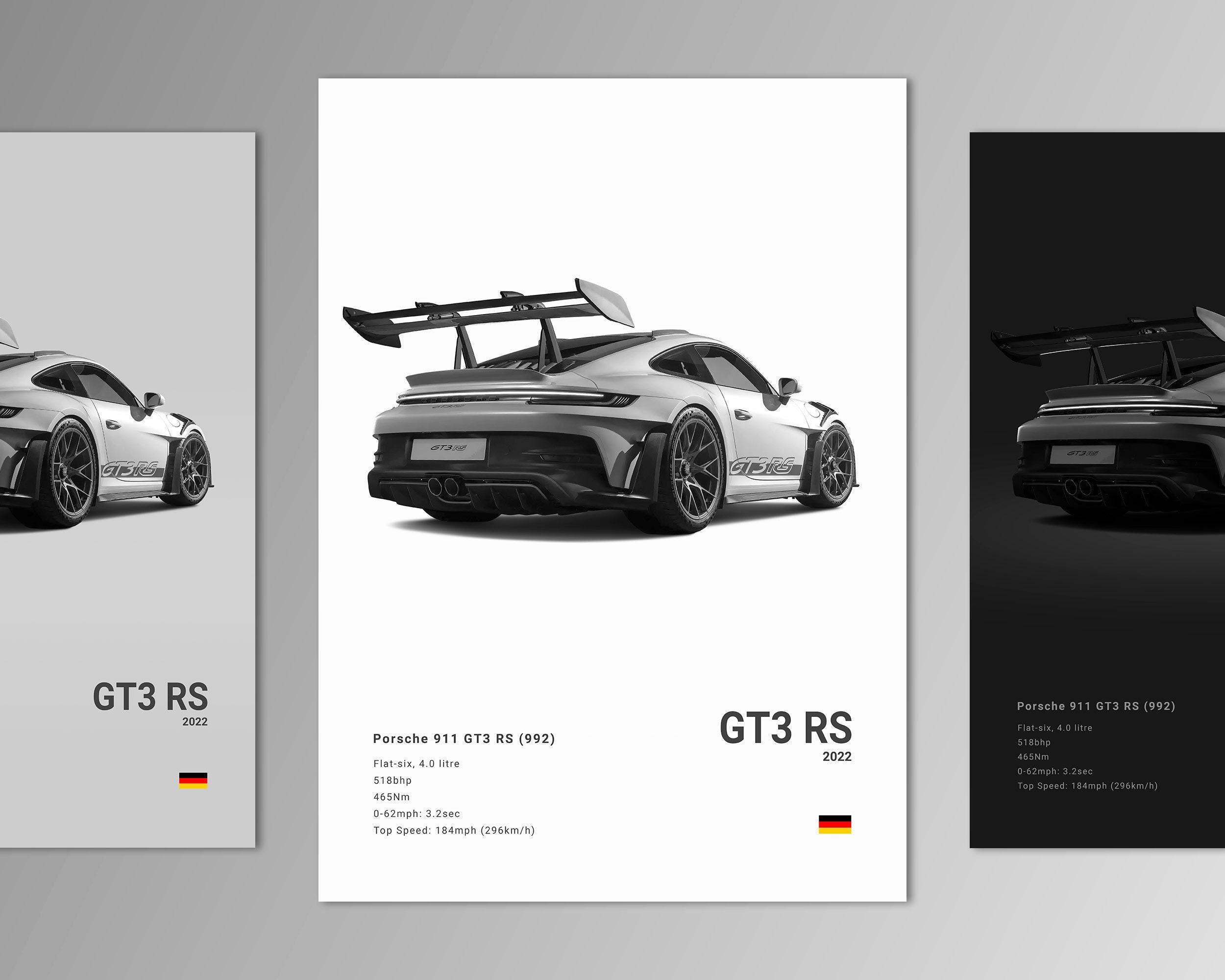 Porsche gt3 poster - Etsy 日本
