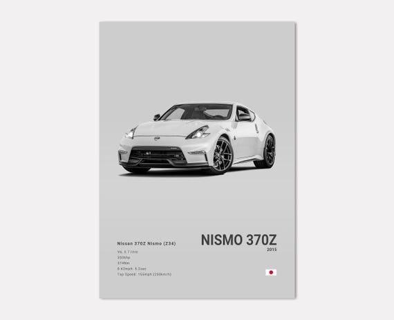 Nissan 370Z Nismo Poster Print | Wall Art | Car Photography - Etsy