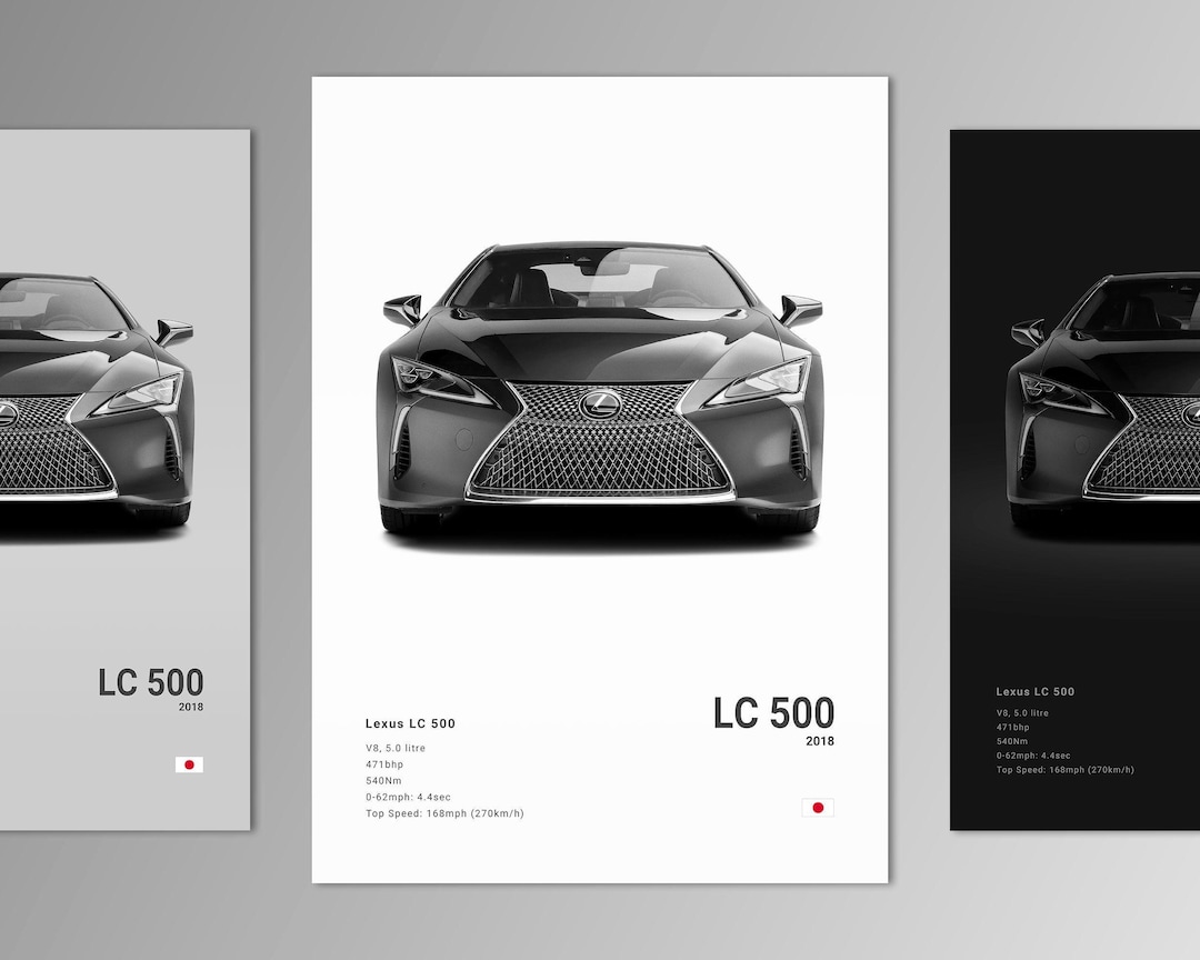 Lexus LC 500 Print | Wall Art | Car Photography - Etsy