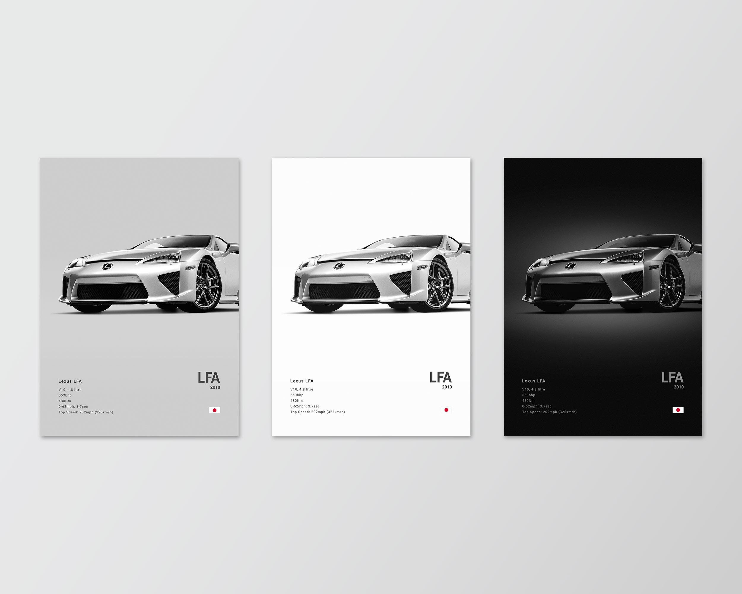 Lexus LFA Poster Print | Wall Art | Car Photography - Etsy
