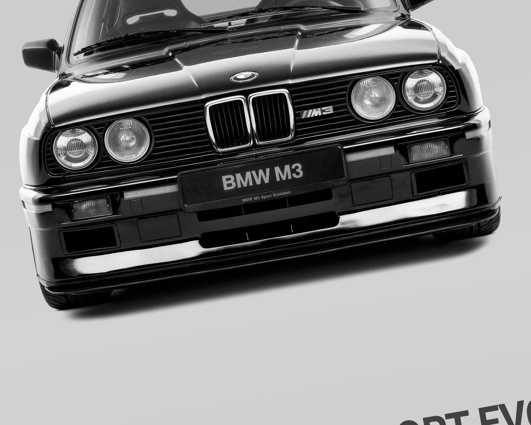 BMW M3 Sport Evolution E30 Poster Print | Wall Art | Car Photography - Etsy