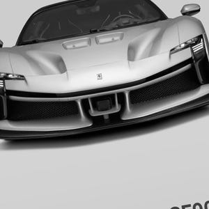 Ferrari SF90 XX Stradale Poster Print Wall Art Car Photography - Etsy
