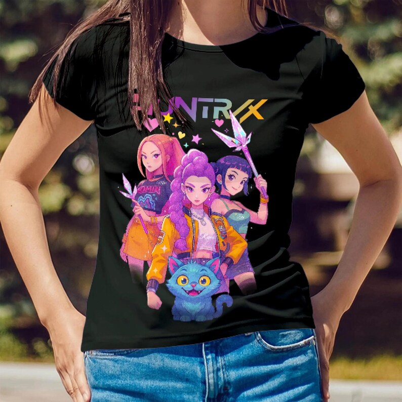 Buy 50+ KPOP Huntrix PNG Bundle: Saja Girls & Derpy Tiger Anime ...
