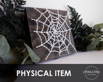 Spider Web String Art