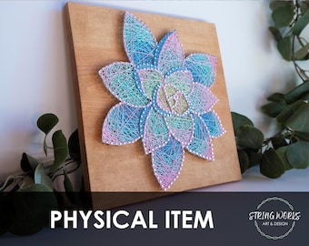 Succulent String Art ~12x12