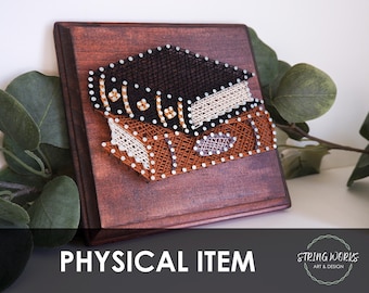 2 Stacked Books String Art