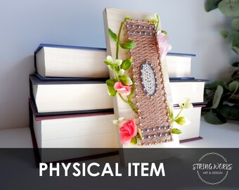 Bookish String Art Home Decor