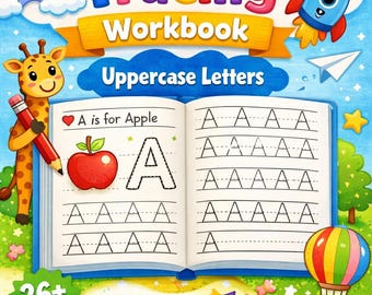 Alfabetletters Afdrukbare werkbladen A tot Z Lettergeluiden Leren schrijven Kleuterschool Kleuterschool Thuisonderwijs Thuis leren