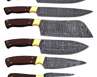 Damascus Steel Chef Knives
