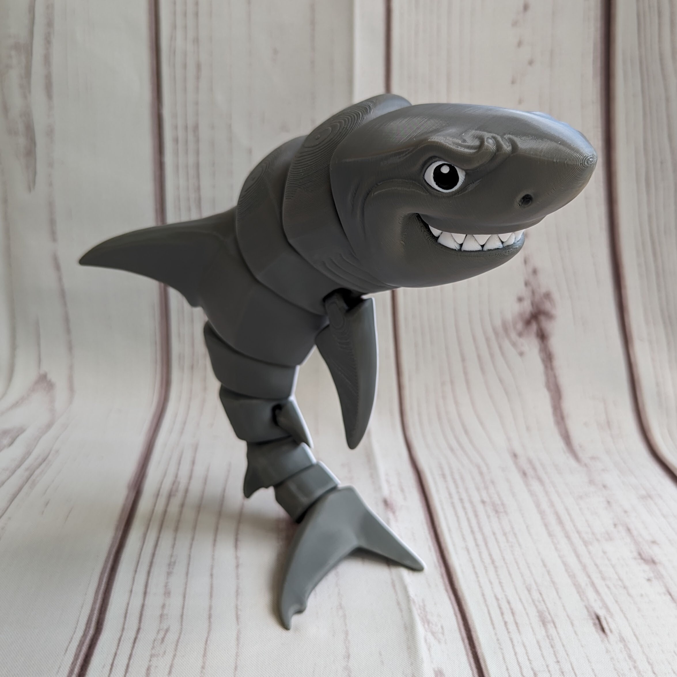 3D Printed Articulated Greatwhite Shark: Ocean Model - Etsy