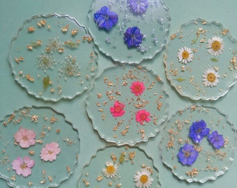 Posavasos de resina personalizados