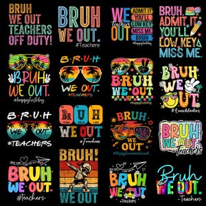 19 Bruh We Out Lehrer Png, Letzter Schultag Png, Lehrer Schule Png, Sommer Lehrer Png, Lehrer Wertschätzung Png, Lustiger Lehrer Png