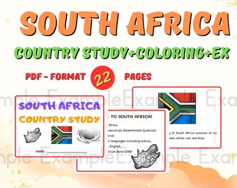 Zuid-Afrika Landenstudie+Kleuren+EX-activiteiten