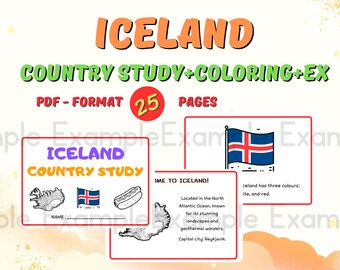 Landstudie IJsland+Kleuren+EX-activiteiten