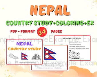 Nepal Landenstudie+Kleuren+EX-activiteiten