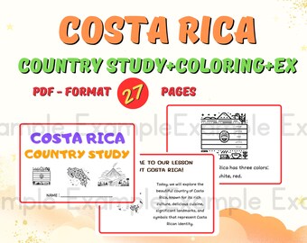 Costa Rica Studie+Kleuren+EX-activiteiten