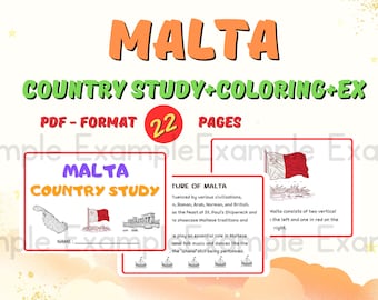 Malta Landenstudie+Kleuren+EX-activiteiten