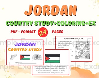 Landstudie Jordanië+Kleuren+EX-activiteiten