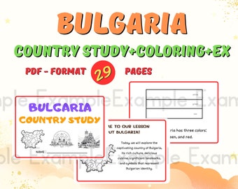 Bulgarije Landstudie+Kleuren+EX Activiteiten Cultureel en historisch overzicht