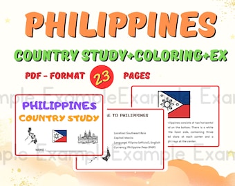 Filipijnse landstudie+kleuring+EX-activiteiten
