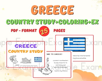 Griekenland Landenstudie+Kleuren+EX-activiteiten