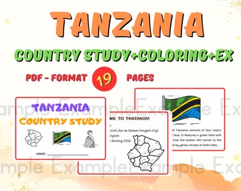 Landenstudie Tanzania+Kleuren+EX-activiteiten