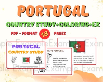 Portugal Landenstudie+Kleuren+EX-activiteiten