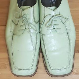 Giorgio Brutini Dress Shoes: Lime Green Private Collection, Size 13M,  Stylish Men's Footwear, Dressy & Comfortable - Etsy