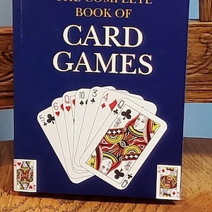 El libro completo de juegos de cartas de Peter Arnold Libro de bolsillo / Guía y estrategias divertidas de juegos de cartas para todos los niveles de habilidad