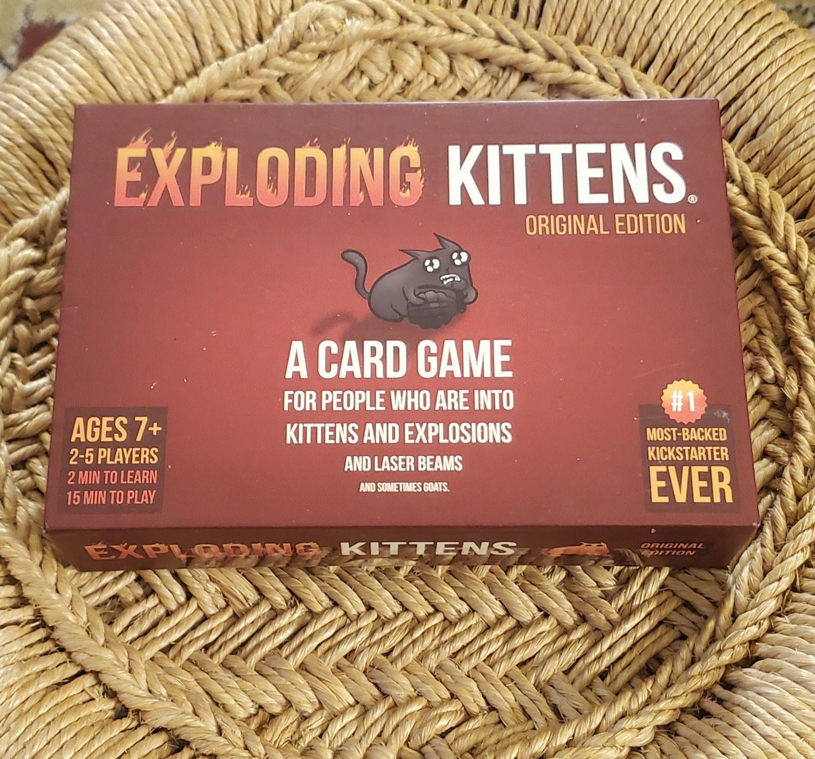 best card sleeves for exploding kittens Exploding Kittens Card Sleeve Kit main image 1