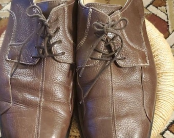 Studio Belvedere Bay Bridge Oxford Dress Shoes - Men’s Size 8.5 Made in Brazil STUDIO BELVEDERE BAY BRIDGE LACE UP SHOES SIZE 8.5 EEE MADE  main image 3