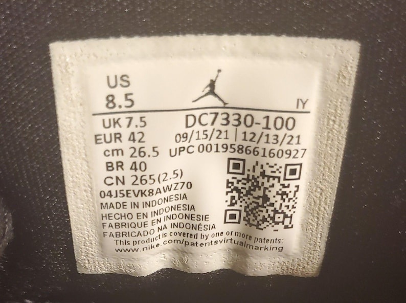 Nike Air Jordan 6-17-23 Motorsports Shoes Sneakers Mens 8.5 White DC7330-100 image 7