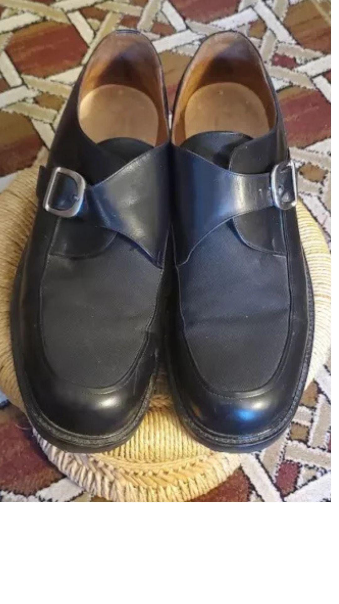 Johnston & Murphy Leather Monk Strap Dress Shoes Men’s 10.5M Black Johnston & Murphy Men main image 3