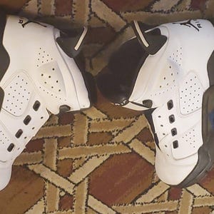 Nike Air Jordan 6-17-23 Motorsports Shoes Sneakers Mens 8.5 White DC7330-100 image 3