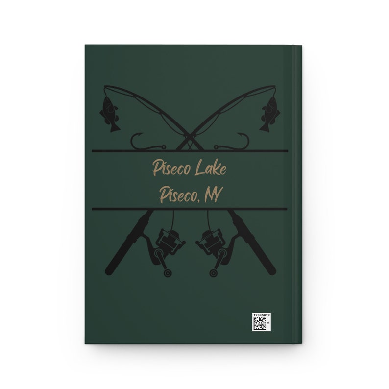 Piseco Lake, Piseco NY, Lakeview Fishing Noteshardcover Journal Matte