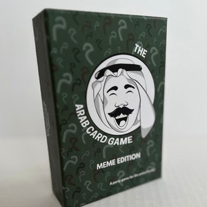 The Arab Card Game (Meme م Edition): Lustiges Meme-Kartenspiel! Ideal für jedes Alter, Party, Familienfeiern, Geschenk usw