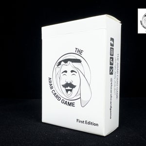 Het Arabische kaartspel (1e editie): leuk en grappig sociaal trivia-spel! Ideaal voor alle leeftijden, feesten, familiefeesten, cadeaus, enz