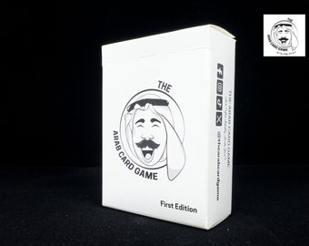 The Arab Card Game (1st Edition): Fun & Funny Social-Trivia Game! Great for all ages, parties, family gatherings, gift, etc