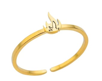 Disciple of Christ Flame Ring