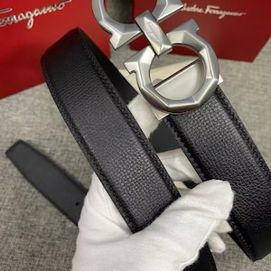 Authentic REVERSIBLE belt Salvatore Gamo Handcrafted Genuine Leather Belt