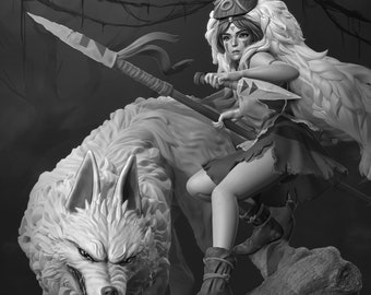 Princess Mononoke - Studio Ghibli Figure